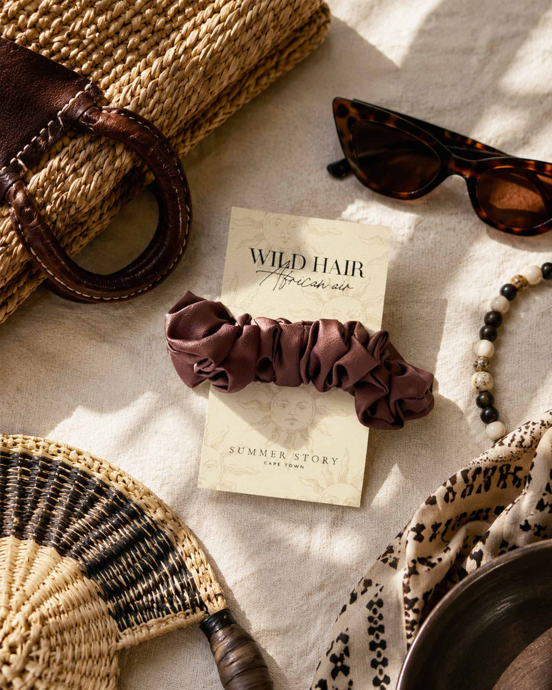 Wild Hair African Air Satin Scrunchie