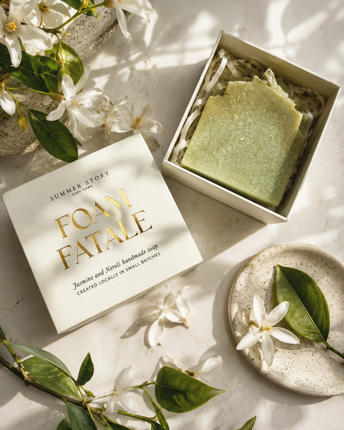 Foam Fatale Jasmine & Neroli Soap