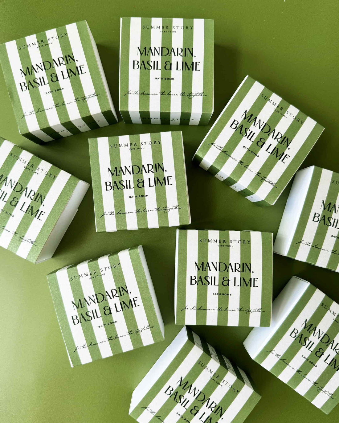 Mandarin Basil & Lime Bath Bomb