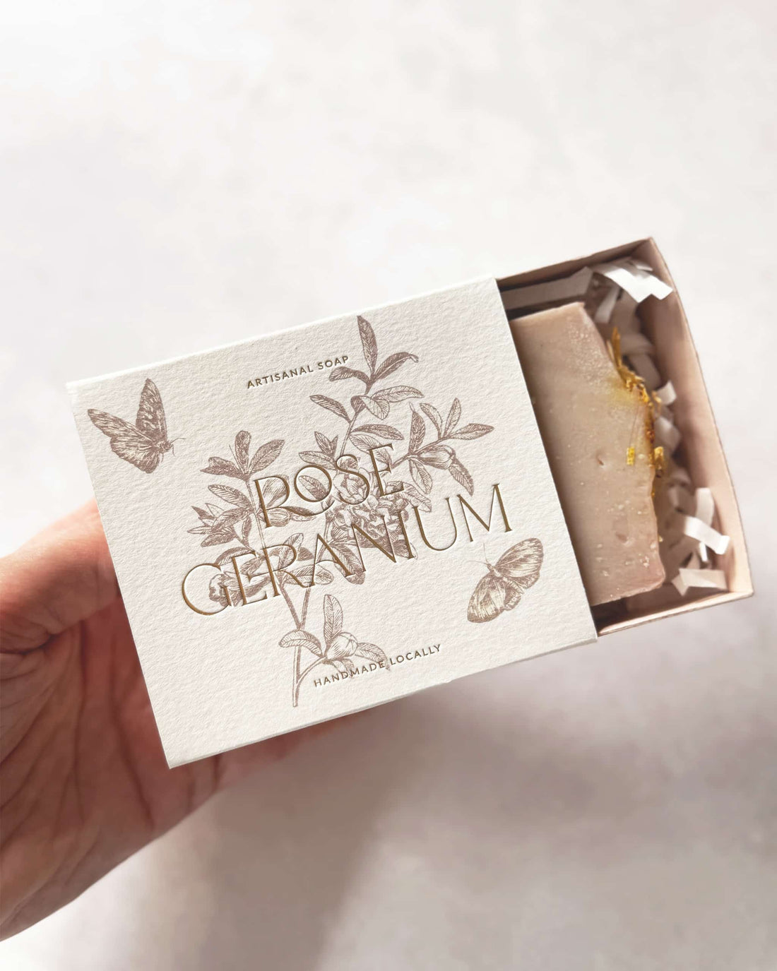 Rose Geranium Soap - Botanical Range
