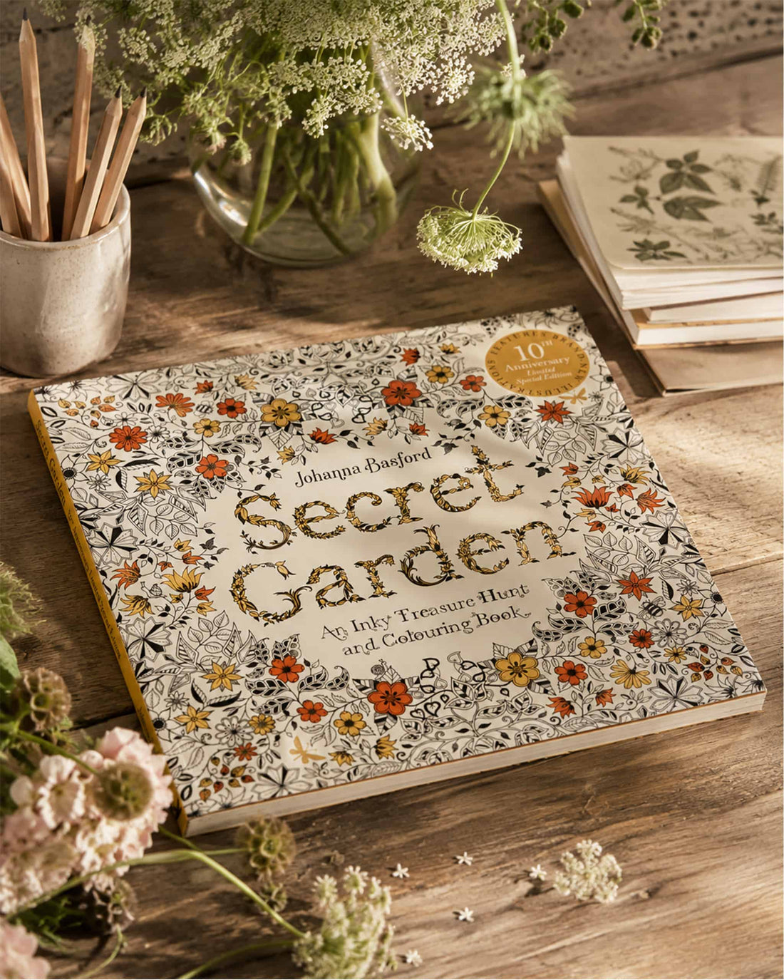 Secret Garden 10th Anniversary Colouring Book