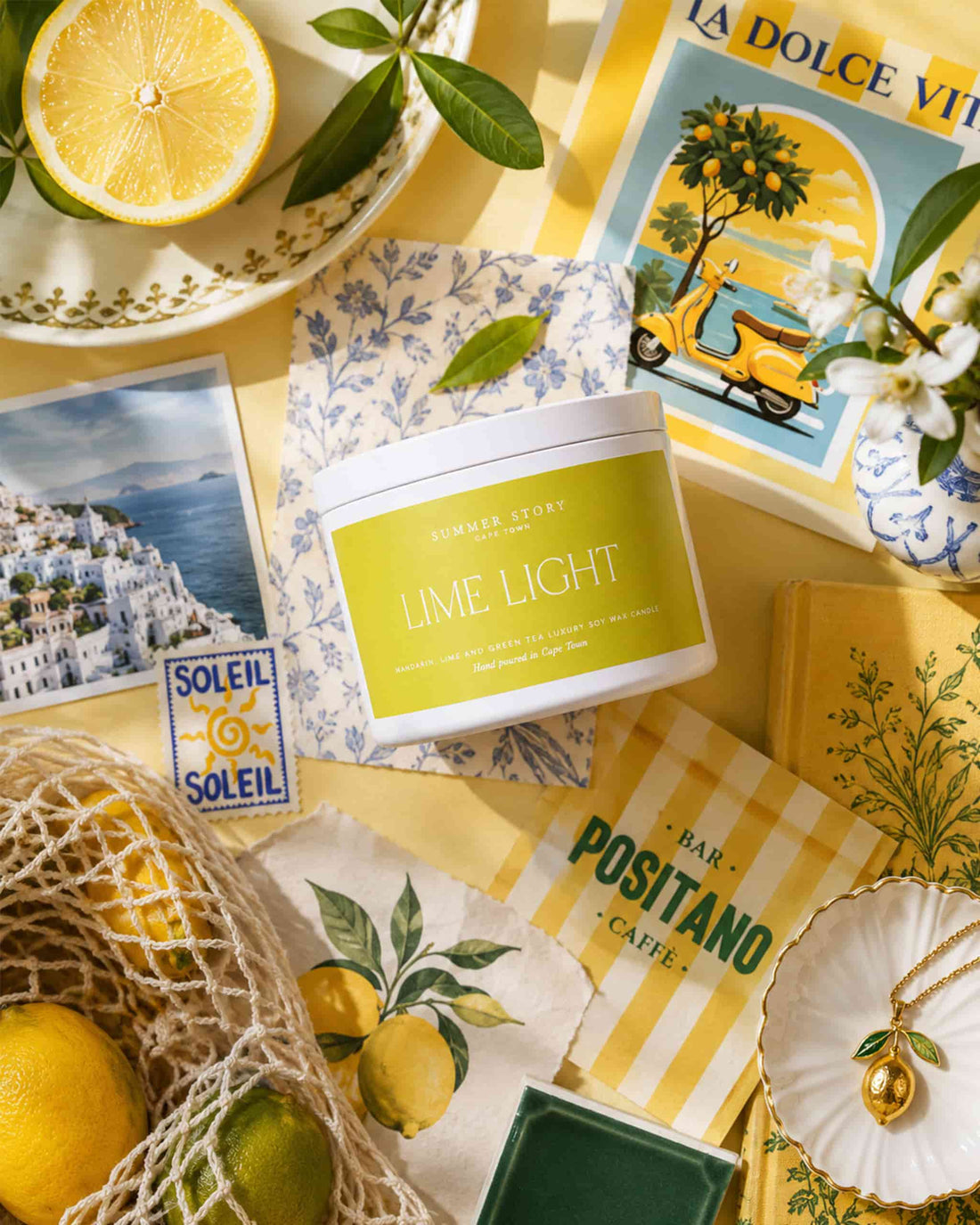 Lime Light Scented Candle