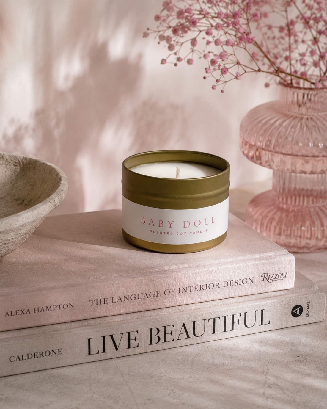 Baby Doll Travel Candle