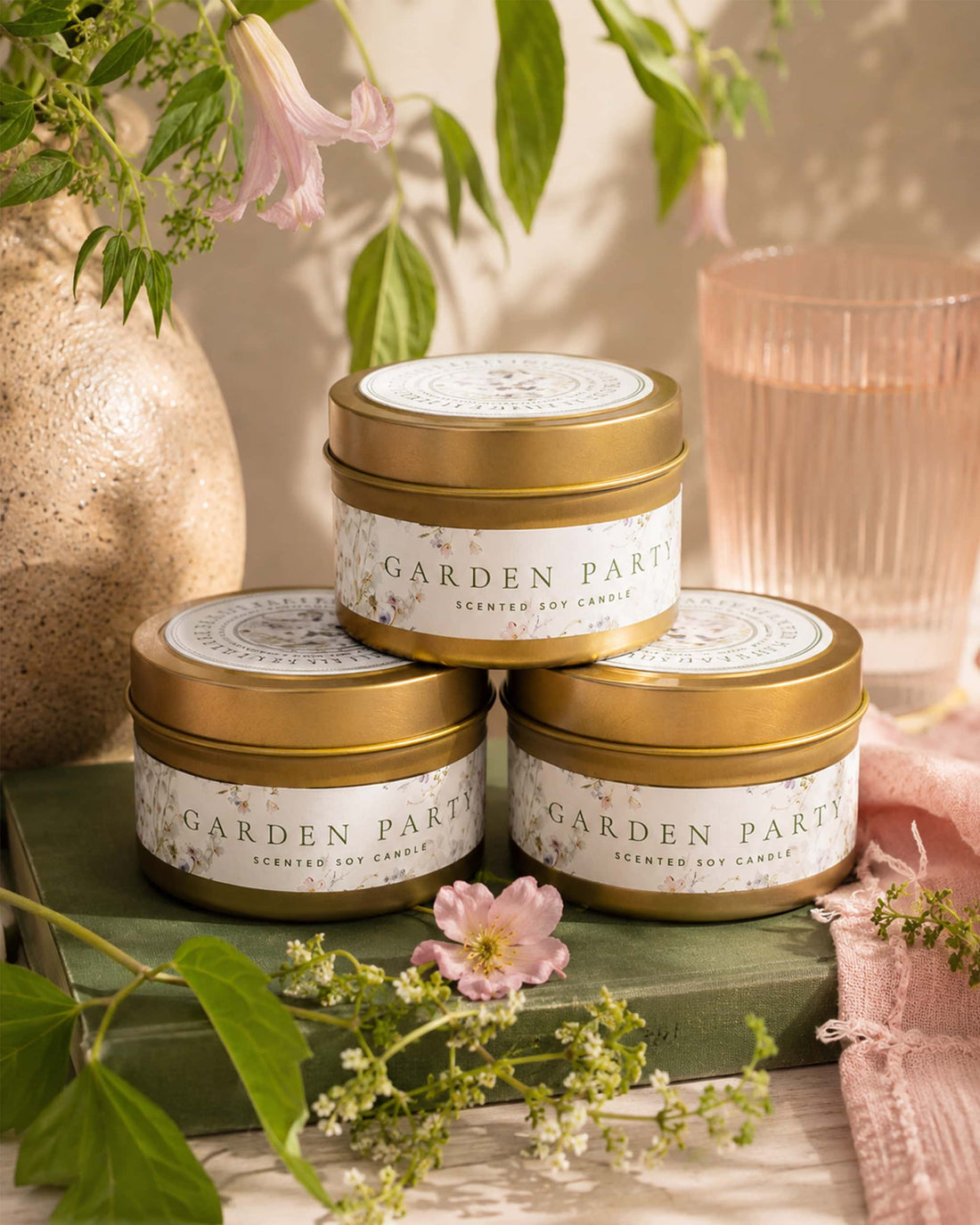 Garden Party Travel Candle