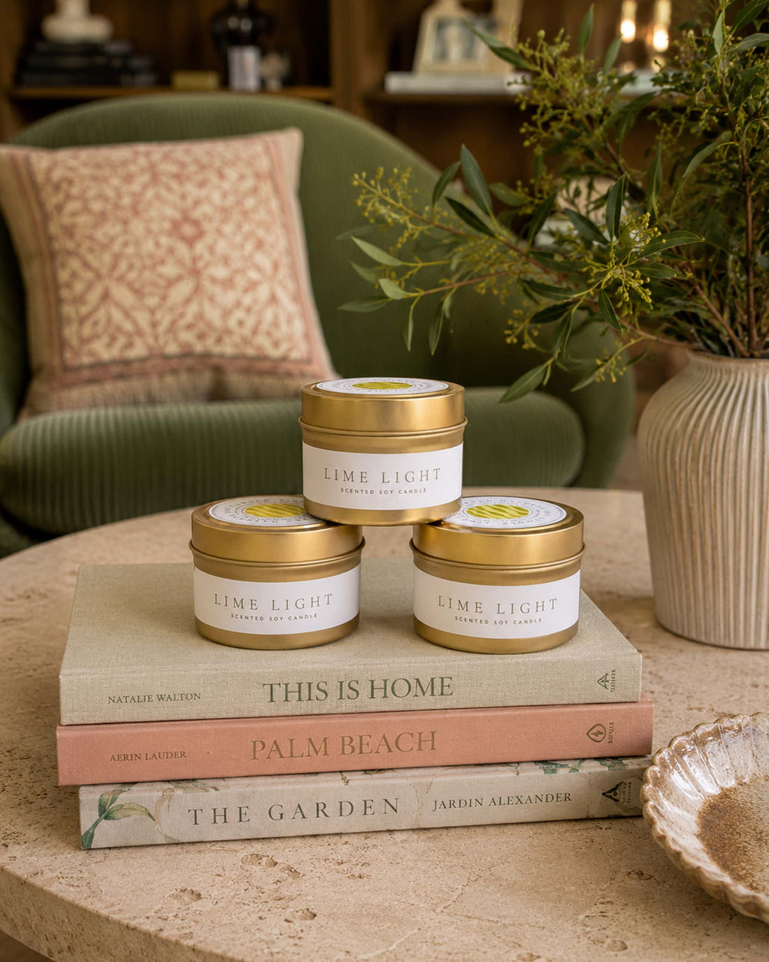 Lime Light Travel Candle