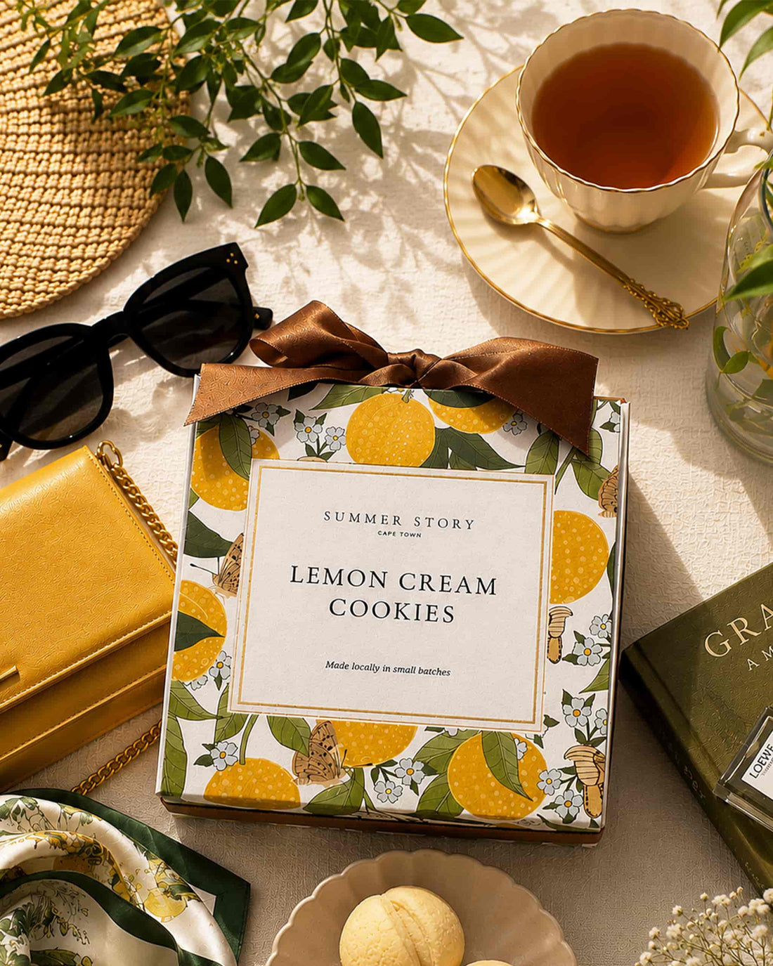 Lemon Cream Biscuits