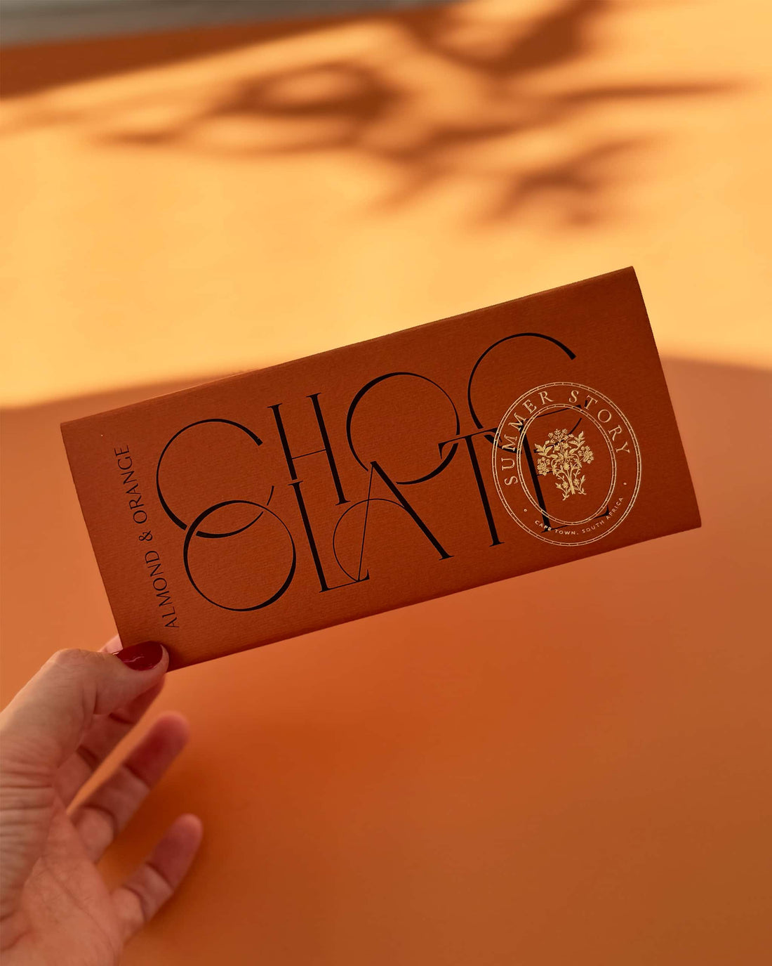 Modern Almond & Orange Chocolate Bar 100g