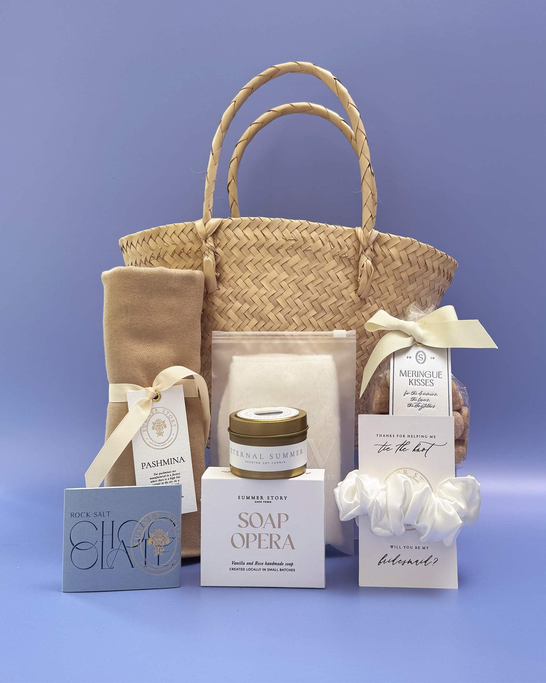 Something Blue Gift Basket
