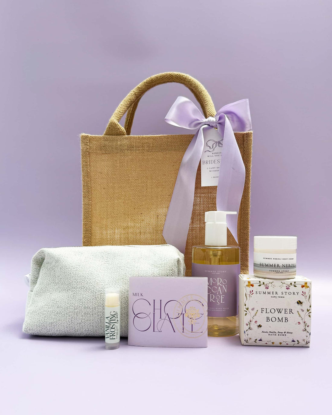 Violet Petal Gift Bag