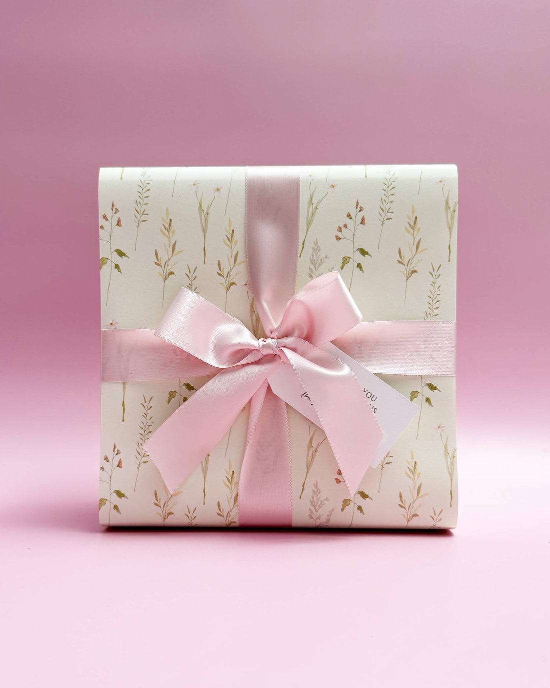 Feint Floral Meadow Gift Box