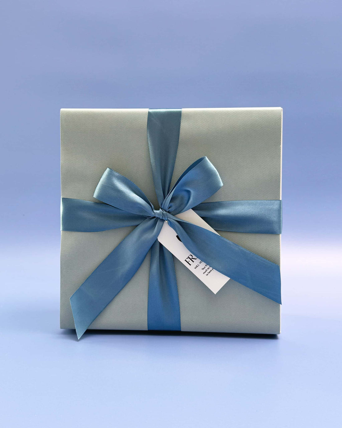 Sea Foam Square Gift Box
