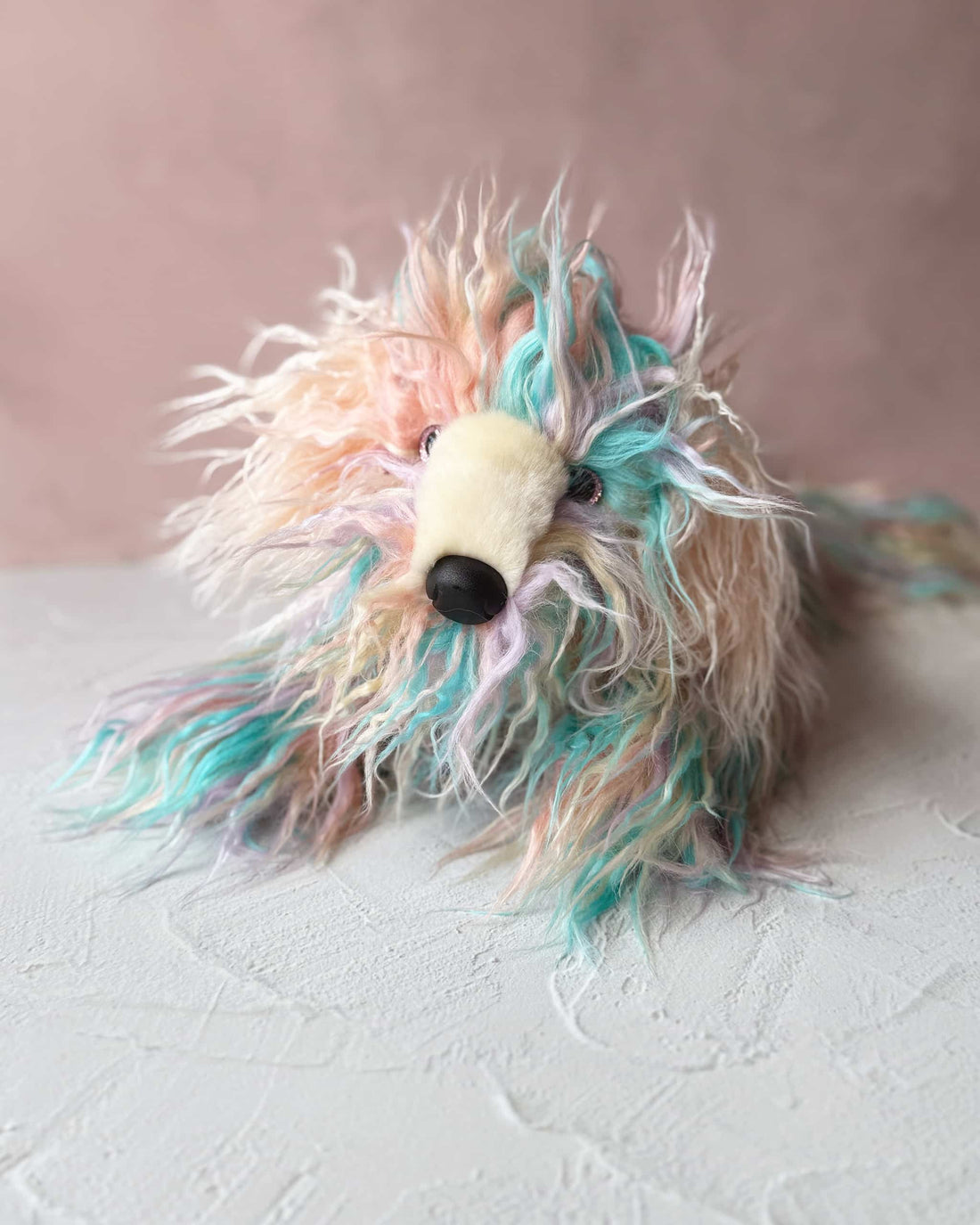 Jaxton Rainbow Dog Plush Toy