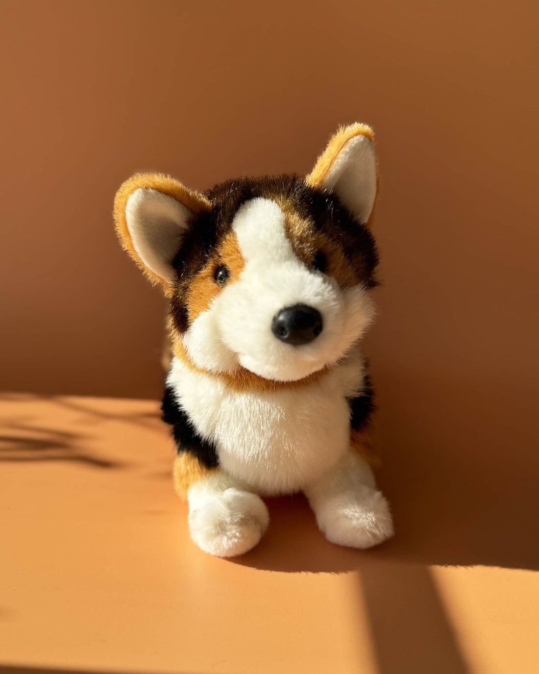 Kirby Tri-Colour Corgi Plush Toy