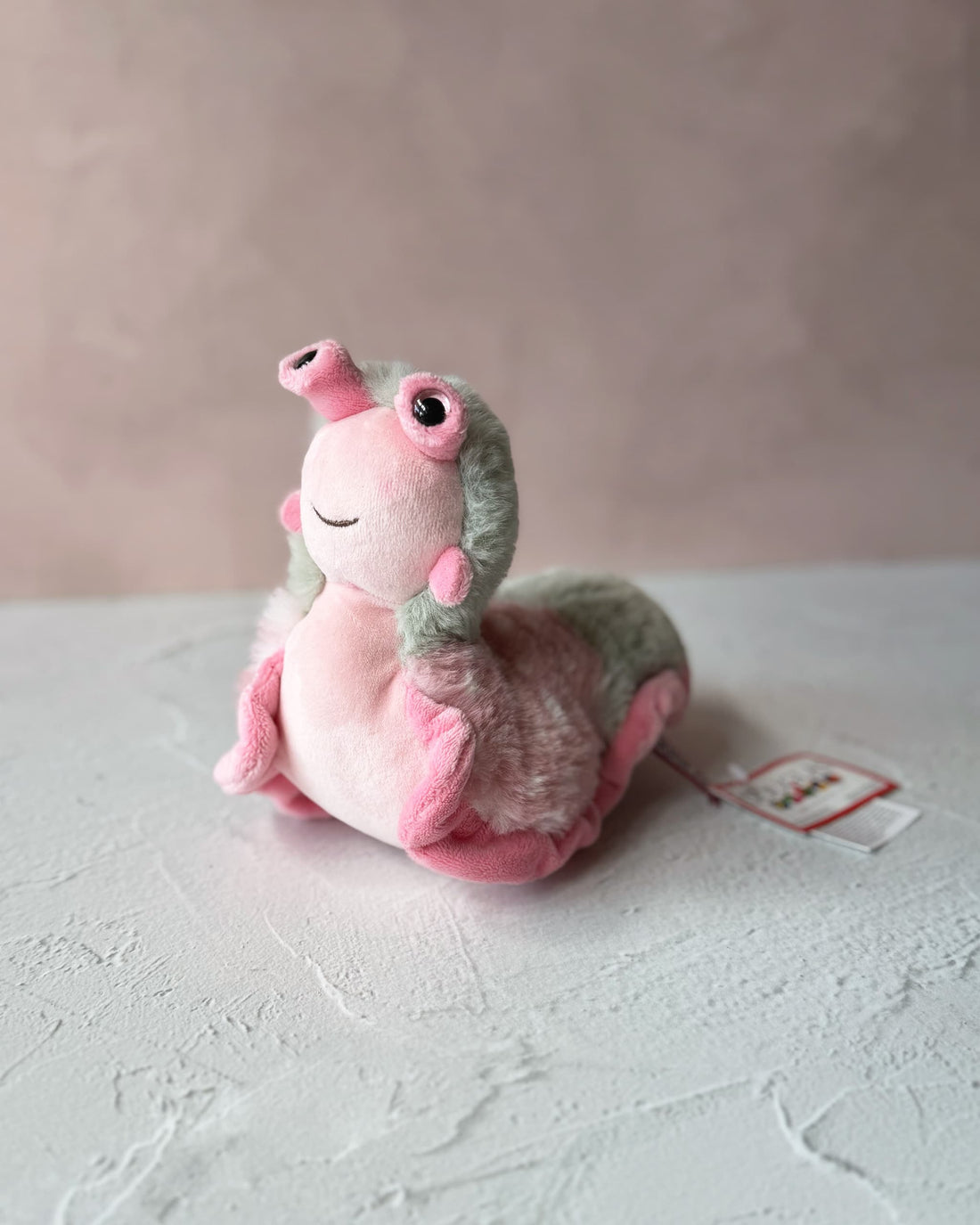 Sloane Pink Slug Plush Toy