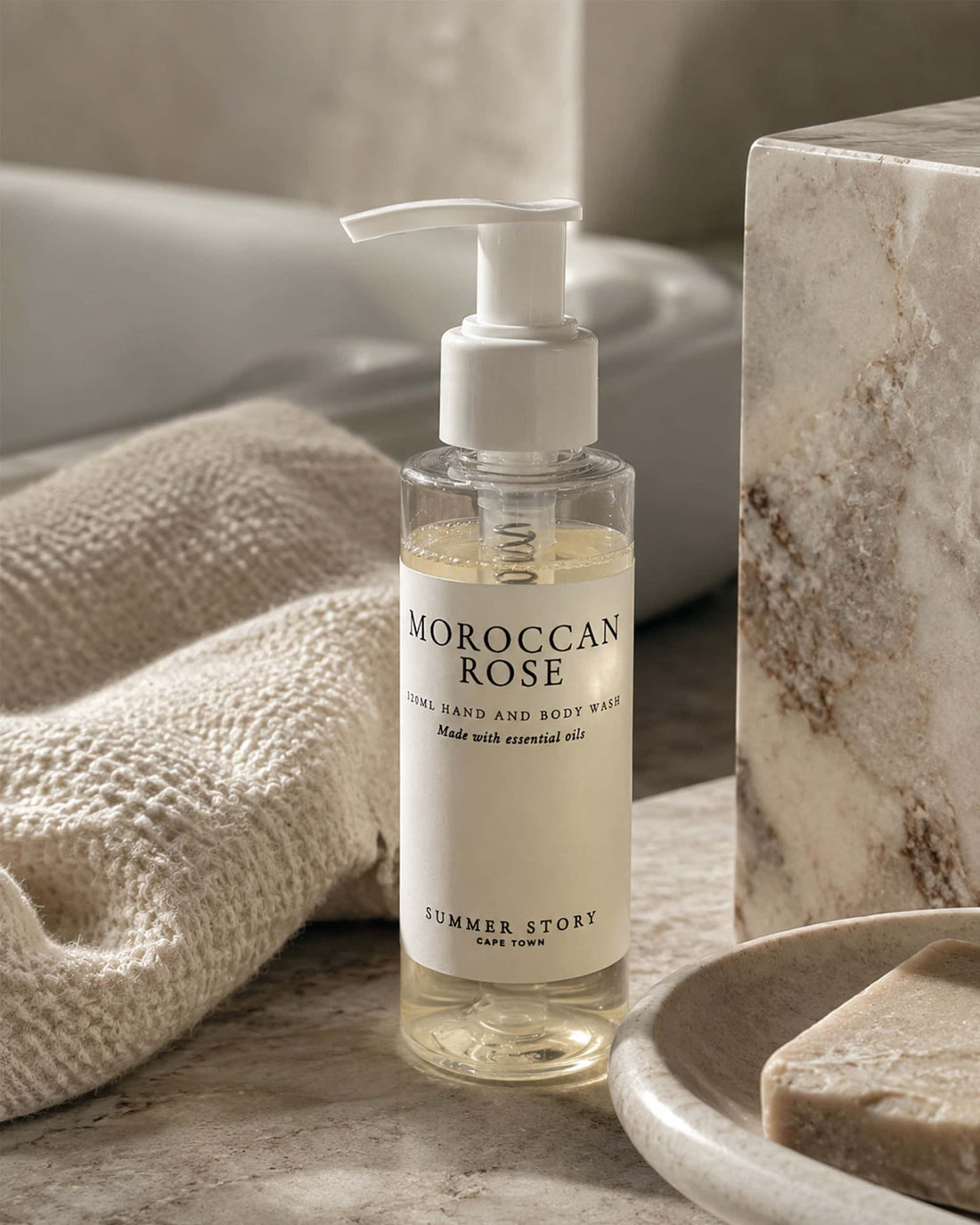 Moroccan Rose Travel Body Wash – 120ml
